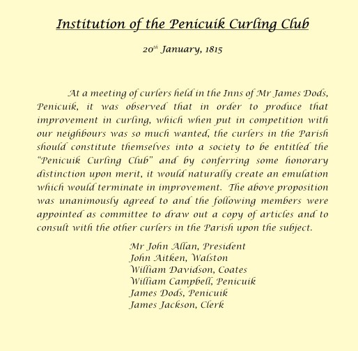 Institution of the Penicuik Curling Club_001a